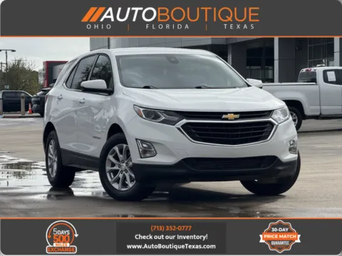 White 2019 Chevrolet Equinox LT for sale in Alvin, TX