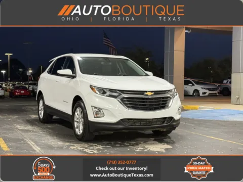 White 2019 Chevrolet Equinox LT for sale in Alvin, TX