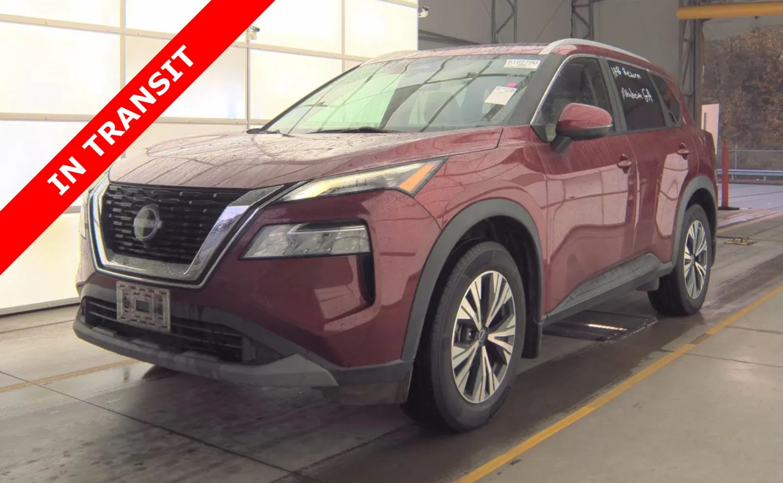 Red 2023 Nissan Rogue SV for sale in Alvin, TX