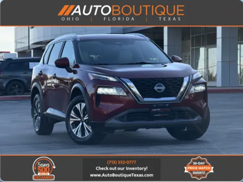 Red 2023 Nissan Rogue SV for sale in Alvin, TX