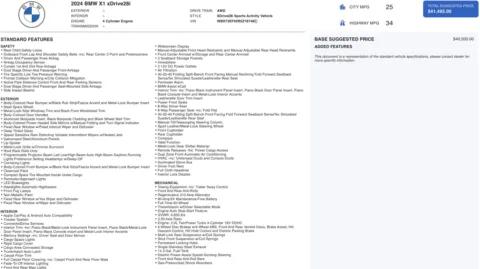 Photos of 2024 BMW X1 XDRIVE2 xDrive28i for sale in Alvin, TX at Auto Boutique Texas