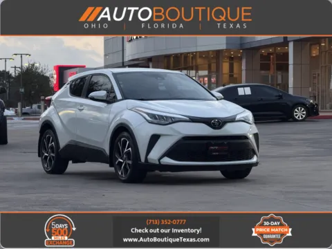 White 2021 Toyota C-HR XLE for sale in Alvin, TX