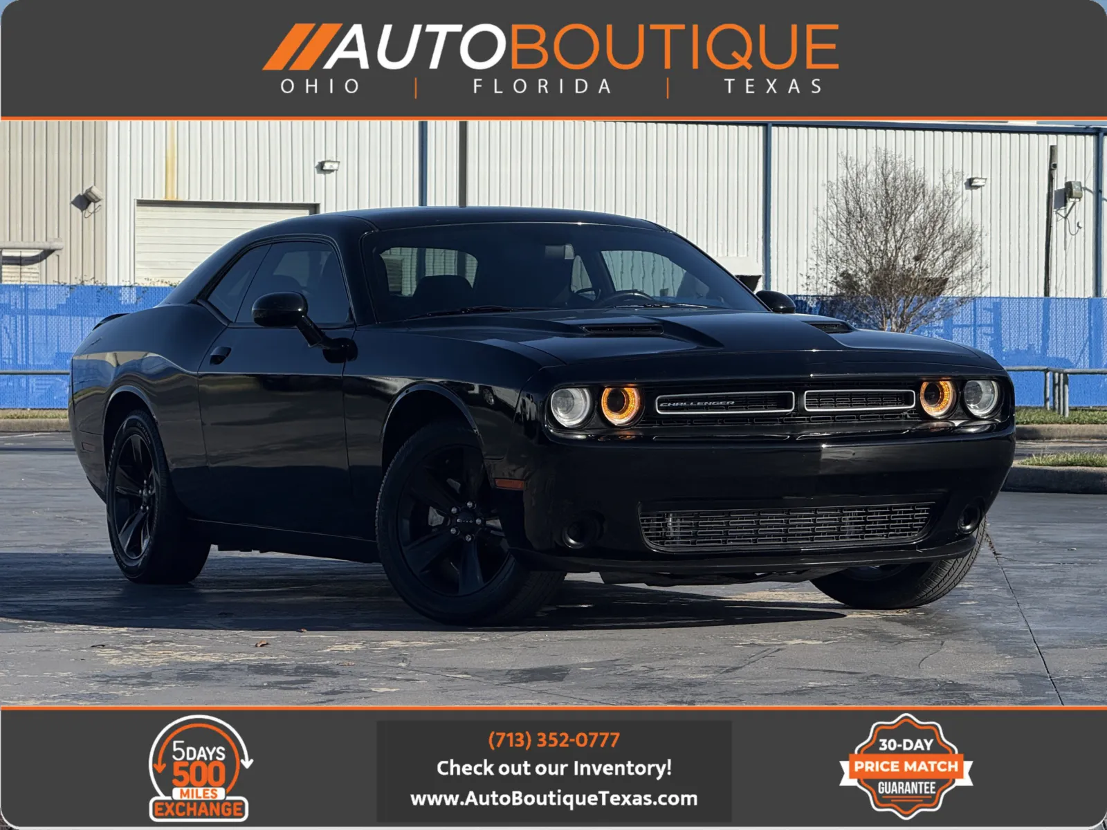 Black 2020 Dodge Challenger SXT for sale in Alvin, TX