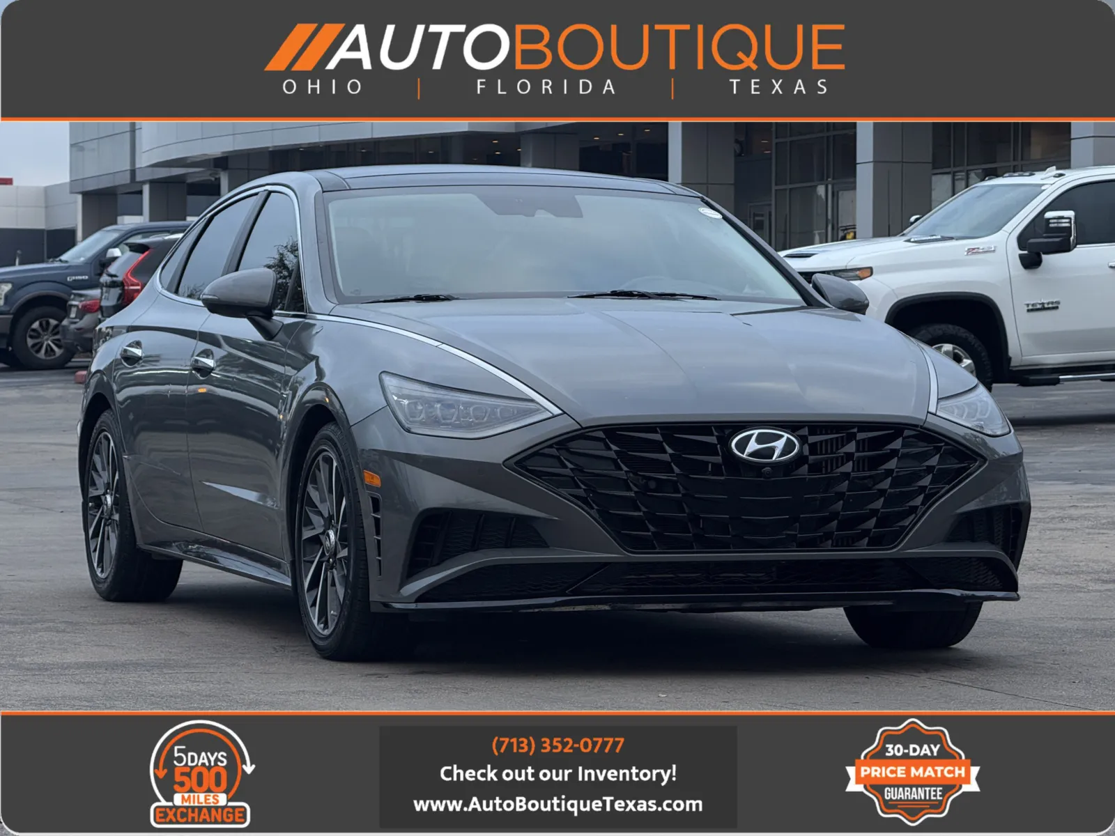 Gray 2023 Hyundai Sonata Limited for sale in Alvin, TX