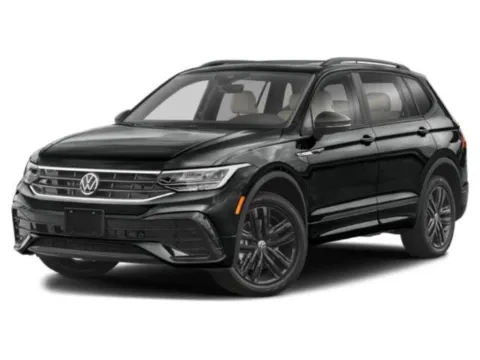 Gray 2022 Volkswagen Tiguan SE R-Line Black for sale in Alvin, TX
