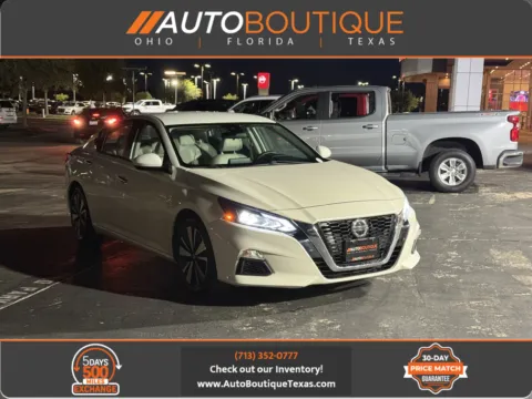 White 2022 Nissan Altima 2.5 SV for sale in Alvin, TX