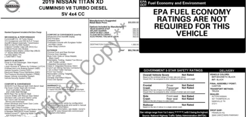 Photos of 2019 Nissan Titan XD SV for sale in Alvin, TX at Auto Boutique Texas