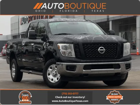Black 2019 Nissan Titan XD SV for sale in Alvin, TX
