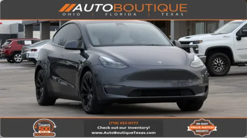 Gray 2023 Tesla Model Y Long Range for sale in Alvin, TX