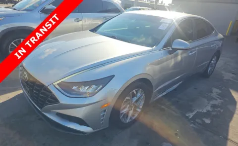 Silver 2021 Hyundai Sonata SEL for sale in Alvin, TX