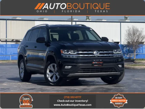 Black 2018 Volkswagen Atlas 3.6L V6 SE for sale in Alvin, TX