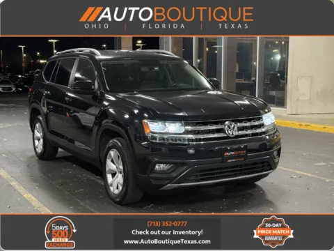 Black 2018 Volkswagen Atlas 3.6L V6 SE for sale in Alvin, TX