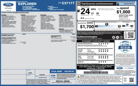 Photos of 2020 Ford Explorer for sale in Alvin, TX at Auto Boutique Texas