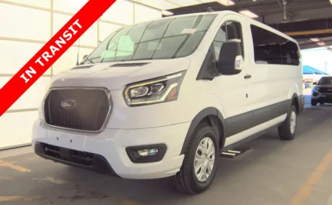 White 2023 Ford Transit Passenger Wagon XLT for sale in Alvin, TX