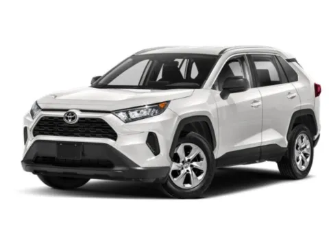 White 2019 Toyota RAV4 LE for sale in Alvin, TX