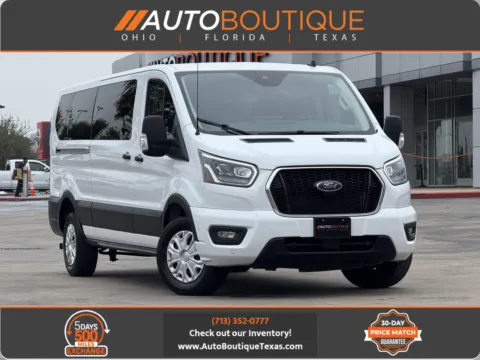 White 2023 Ford Transit Passenger Wagon XLT for sale in Alvin, TX