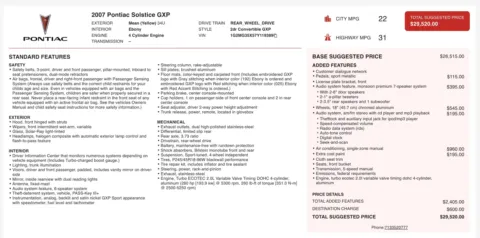 More photos of 2007 Pontiac Solstice GXP at Auto Boutique Texas, TX