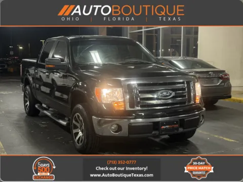 Black 2009 Ford F-150 XLT for sale in Alvin, TX