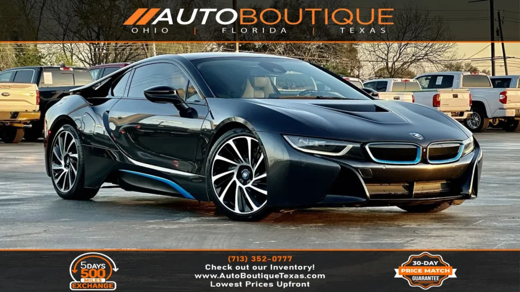 Used 2015 BMW i8 for sale in Alvin, TX at Auto Boutique Texas