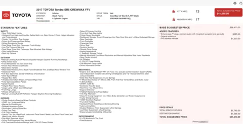 More photos of 2017 Toyota Tundra SR5 at Auto Boutique Texas, TX