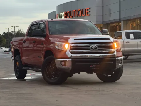 Orange 2017 Toyota Tundra SR5 for sale in Alvin, TX