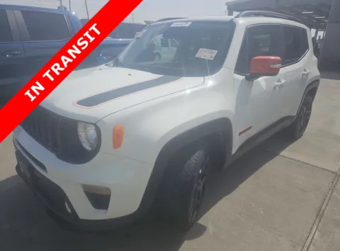White 2020 Jeep Renegade Orange Edition for sale in Alvin, TX