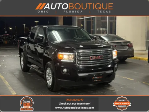 Black 2015 GMC Canyon 4WD SLE for sale in Alvin, TX