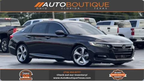 Brown 2018 Honda Accord Sedan Touring 1.5T for sale in Alvin, TX