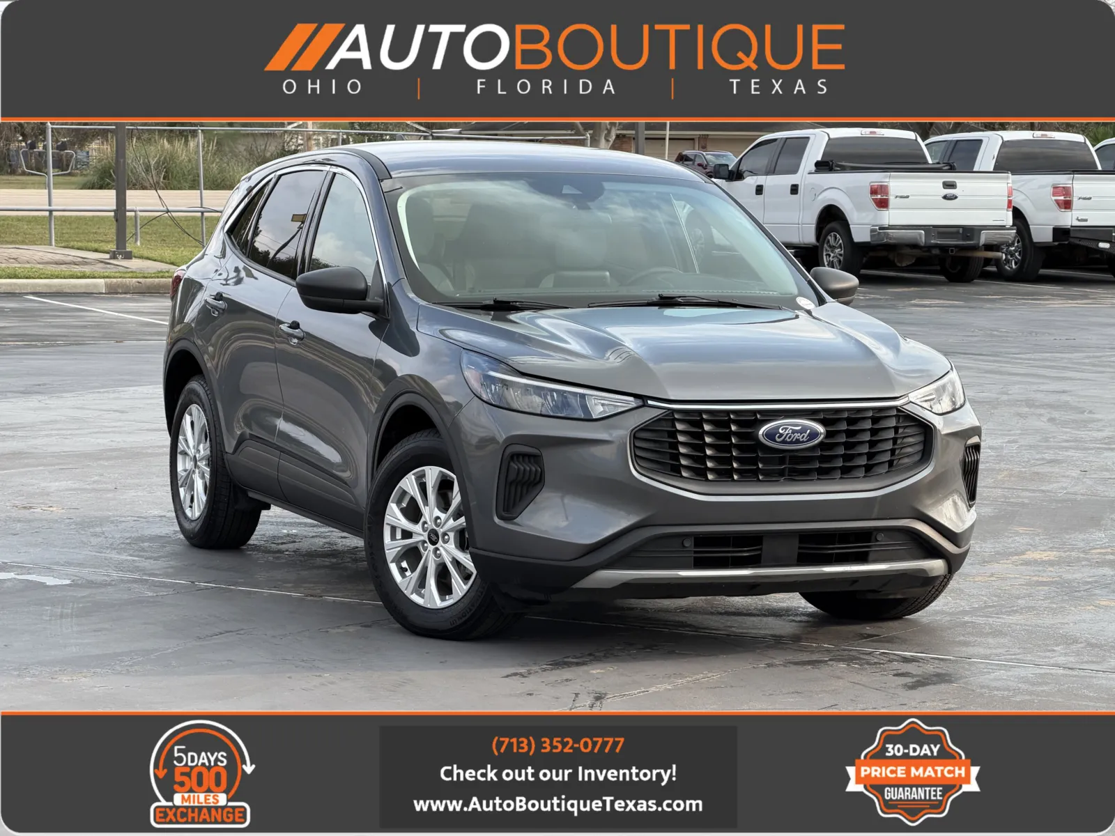 Gray 2023 Ford Escape Active for sale in Alvin, TX