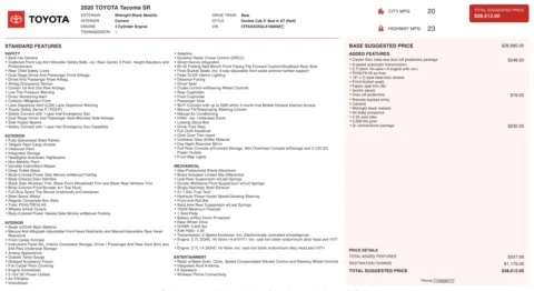 More photos of 2020 Toyota Tacoma SR at Auto Boutique Texas, TX