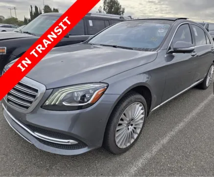 Gray 2018 Mercedes-Benz S-Class S 560 for sale in Alvin, TX