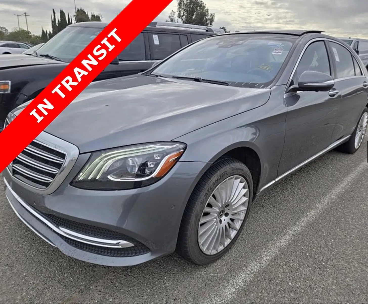 Gray 2018 Mercedes-Benz S-Class S 560 for sale in Alvin, TX