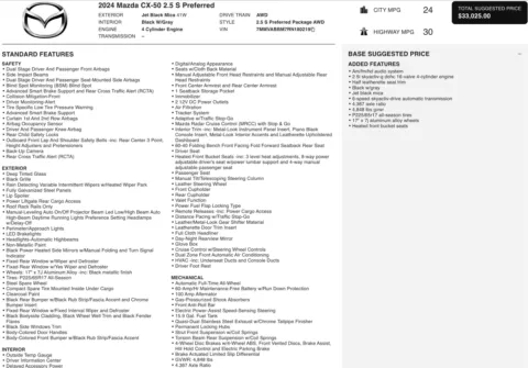 Photos of 2024 Mazda CX-50 2.5 S Preferred Package for sale in Alvin, TX at Auto Boutique Texas