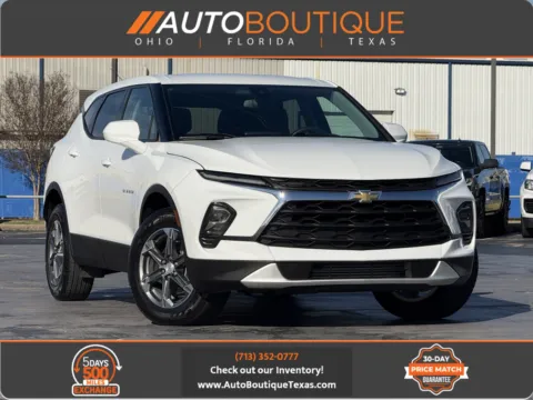 White 2024 Chevrolet Blazer LT for sale in Alvin, TX