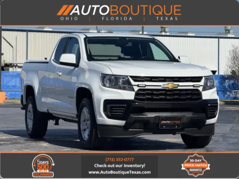 White 2021 Chevrolet Colorado 2WD LT for sale in Alvin, TX