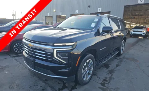 Black 2025 Chevrolet Suburban LT for sale in Alvin, TX
