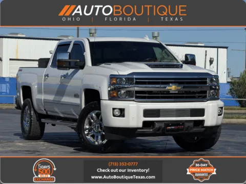 White 2019 Chevrolet Silverado 2500HD High Country for sale in Alvin, TX