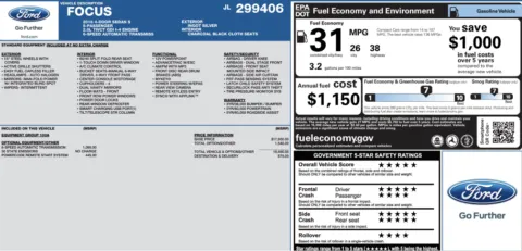 Photos of 2018 Ford Focus S for sale in Alvin, TX at Auto Boutique Texas