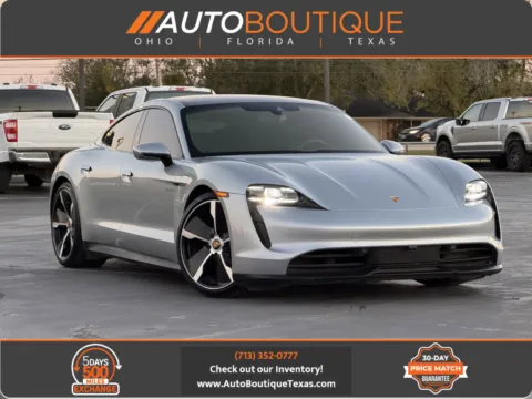 Silver 2021 Porsche Taycan 4S for sale in Alvin, TX