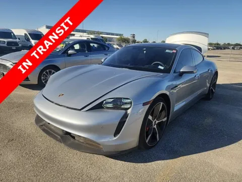 Silver 2021 Porsche Taycan 4S for sale in Alvin, TX