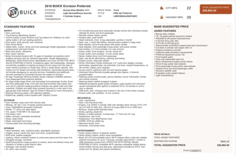 Photos of 2018 Buick Envision Preferred for sale in Alvin, TX at Auto Boutique Texas