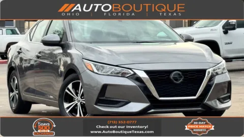 Gray 2022 Nissan Sentra SV for sale in Alvin, TX