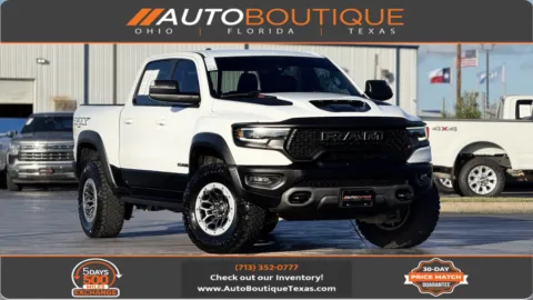 White 2022 Ram 1500 TRX for sale in Alvin, TX