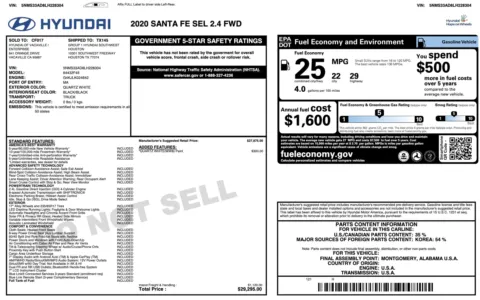 More photos of 2020 HYUNDAI SANTA FE S SEL at Auto Boutique Texas, TX