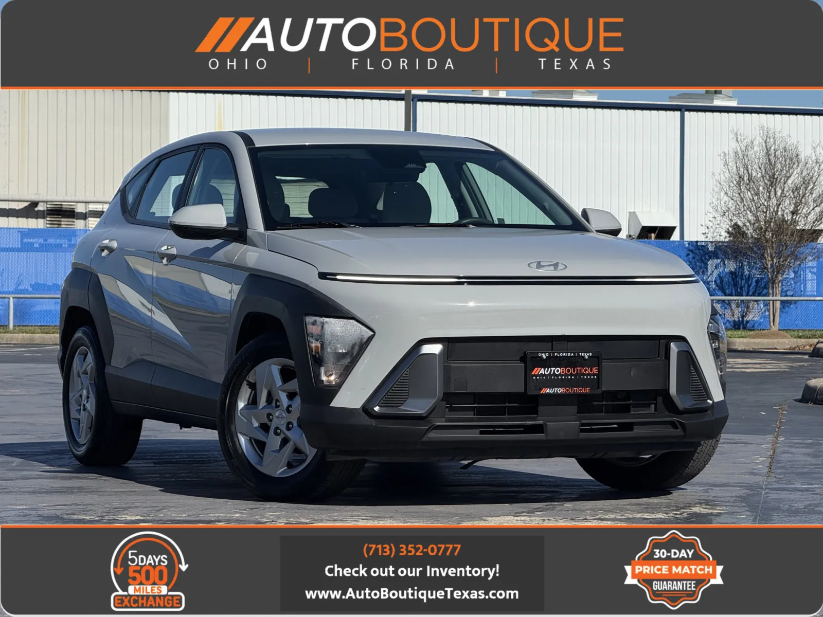 Gray 2024 Hyundai Kona SE for sale in Alvin, TX