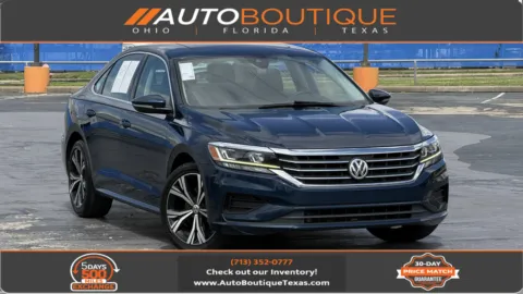 Blue 2022 Volkswagen Passat 2.0T SE for sale in Alvin, TX