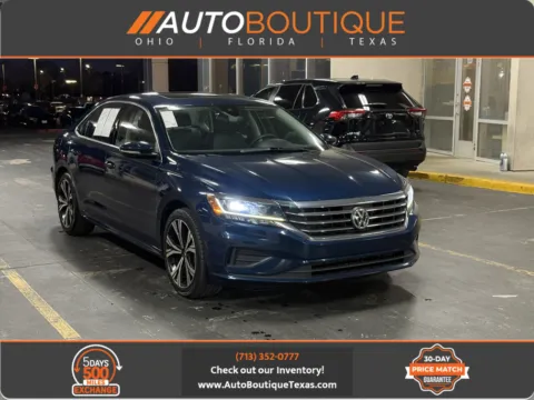 Blue 2022 Volkswagen Passat 2.0T SE for sale in Alvin, TX