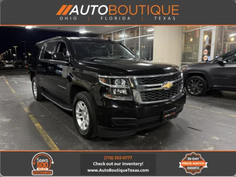 Black 2019 CHEVROLET SUBURBAN C LT for sale in Alvin, TX