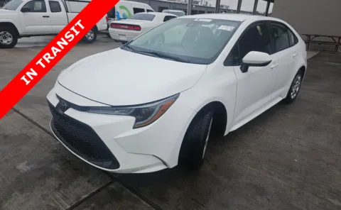 White 2022 Toyota Corolla LE for sale in Alvin, TX