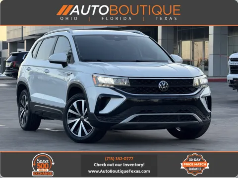 White 2023 Volkswagen Taos SE for sale in Alvin, TX